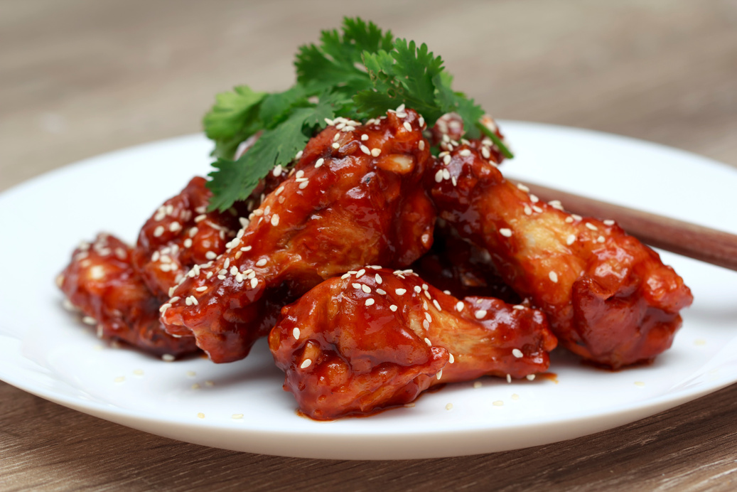 Korean chicken wings